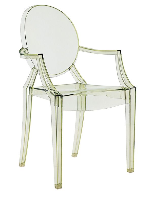 Louis Ghost: Kartell design armchair, transparent or full ...