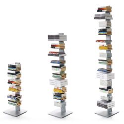 Sapiens - Libreria moderna a colonna in metallo, disponibile in diverse  misure