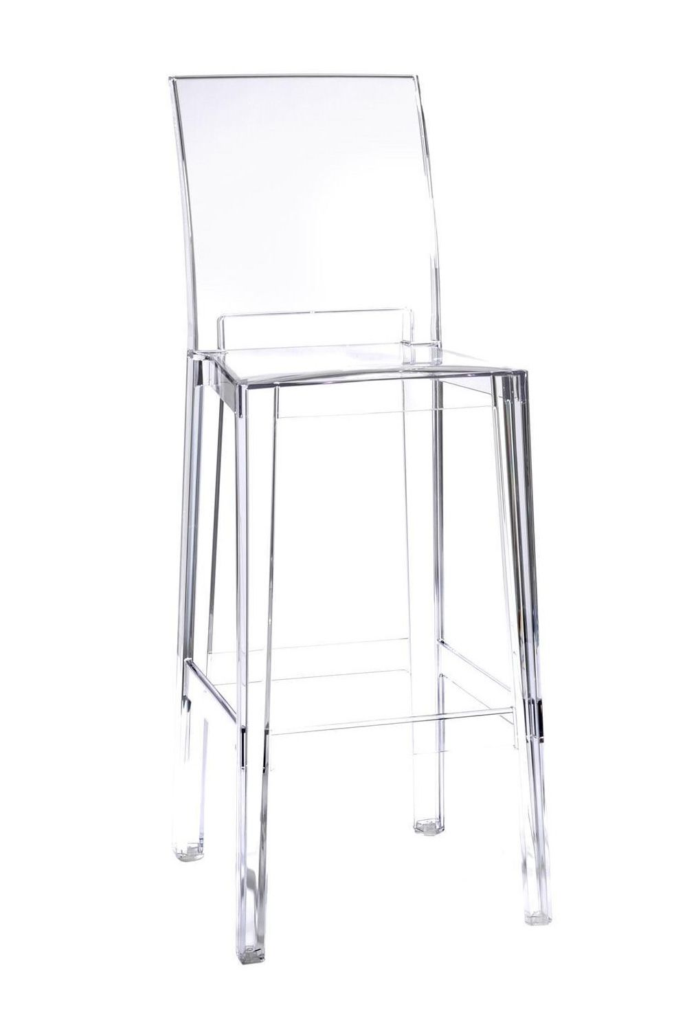 Барный стул прозрачный one more please, Kartell