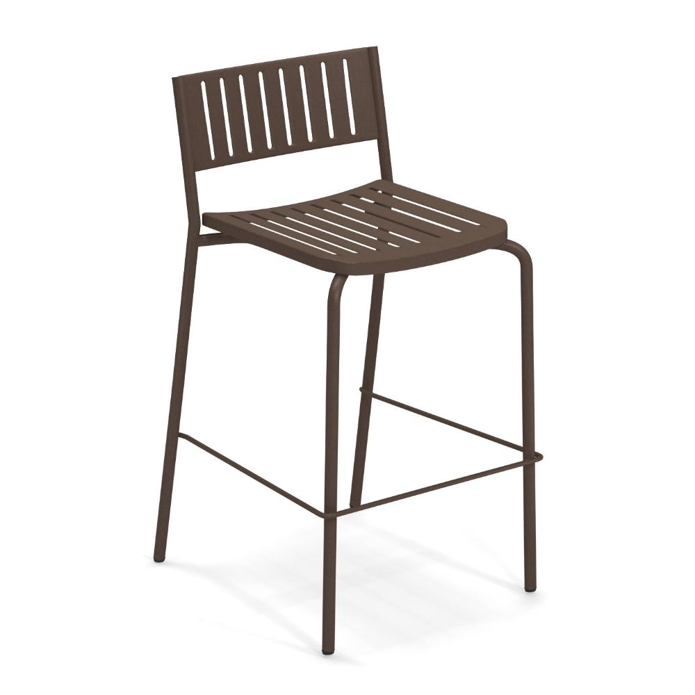 s-star material steel stackable S: for garden, Emu made stool of metal, Bridge